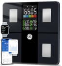 GE Körperfettwaage Digital mit Großem Display, Smart Waage mit Körperfett und Muskelmasse mit APP 14 Körpermaße BMI Bluetooth Personenwaage bis 180 kg / 400 lb - 1