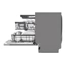 LG QuadWash DB475TXS Lavastoviglie da Incasso, a Scomparsa Totale, Serie 4, Classe A, 14 Coperti, 4 Bracci Irroratori, Vapore, Cerniere Sliding, Apertura Automatica, 3° Cestello, Wi-Fi, Acciaio - 25