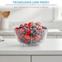 Midea Frigorifico Combi Blanco de 262 L | 55 cm x 177 cm | Nevera Combi con Congelador de 65L y Tecnología Low Frost - Refrigerador Independiente de Bajo Consumo, Puertas Reversibles, Silencioso 39 dB - 5