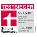 Bosch Staubsauger mit Beutel Serie 8 BGL8XPER, ideal für Allergiker, Hygiene-Filter, 10 Jahre Motorgarantie, XXL-Polsterdüse, XXL-Fugendüse, langes Kabel, Made in Germany, leise, 700 W, blau - 2