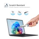 Protector de pantalla de vidrio templado MEGOO para Microsoft Surface Laptop 7 (2024, 15 pulgadas) - Resistente a rayones, fácil instalación, alta claridad - 3