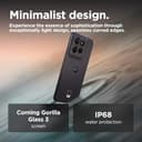 Motorola edge 50 neo (6.36" pOLED Super HD display, IP68, 50MP, Sony LYTIA 700C, 68W TurboPower, 4310mAh, Dolby Atmos, Android 14, 8/256 GB, MediaTek Dimensity 7300, SIM + eSIM), PANTONE Grisaille - 3