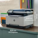 HP Color LaserJet Pro 3302sdw 499Q6F, Impresora Laser A4 Multifunción a Doble Cara automática, Escaner, Copiadora (25ppm, Wi-Fi Direct, Procesador 1,2 GHz, Memoria 512MB, Smart App) Blanca y Azul - 8
