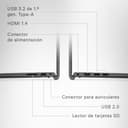 DELL Inspiron 15 (3520) – Portátil 15,6" FHD (1920 x 1080) 120 Hz, Intel Core i7-1255U, 16 GB RAM, 512 GB SSD, Intel Iris Xe Graphics, Windows 11 Home, Teclado Español, Negro - 8