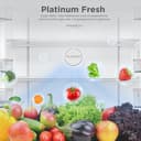 Midea MDRF632FIE46 Multi Door Kühlschrank mit PlasmaPure | NoFrost, 474L (305L+169L), Smart*Cooling|Inverter-Technologie| AllAround Cooling|Vario-Box, 177.5cm hoch [Energieklasse E] - 4