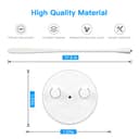 Baby Monitor Mount for Owlet Cam 2 / Cam Smart, 360° Flexible Goosenecks Infant Baby Camera Holder / Shelf / Stand for Crib Nursery - 5