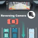 Alondy Single Din Car Stereo with Touchscreen (6.9") Compatible with [Wireless] Apple CarPlay/Android Auto Bluetooth AM/FM/RDS Radio USB (Type-C 2.1A Fast Charge) backup Camera - 6