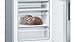 Bosch Home & Kitchen Appliances KGE49AICAG Serie 6 Freestanding Fridge Freezer with Easy Clean and VitaFresh, 201cm Low Frost, 419L capacity, 70cm XL wide, Inox - 6