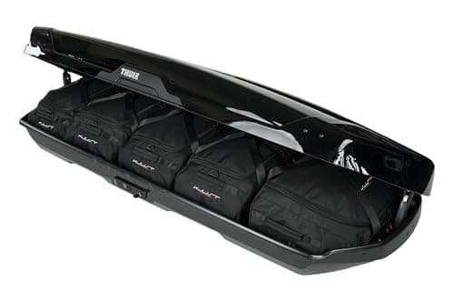 Set di borse KJUST 5 pezzi compatibile con THULE MOTION XT ALPINE Tetto Boxe