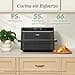 Cosori Freidora de Aire Dual Blaze TwinFry 10 Litro-True Metal-Doble Resistencia 2800 W (35–240 °C)-Divisor para Zonas de la Gran Doble Cesta-6 Funciones-Smart WiFi-Máx 10 Personas-Limpiable - 4
