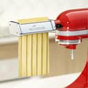 GVODE Accessorio per pasta per KitchenAid, comprendente un rullo per sfogliare la pasta, un taglia spaghetti e un taglia fettuccine per Kitchenaid robot da cucina - 6