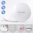 CANMEIJIA LED Ceiling Light, Dimmable 24W RGB Ceiling Lights 3000-6500K with Remote Control, IP44 WiFi Flat Ceiling Light, Supports Alexa and Google for Bedroom, Living Room, Bathroom, White - 6