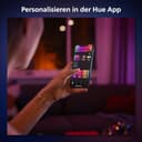 Philips Hue White & Color Ambiance Go Tragbare Tischleuchte (530 lm), dimmbare LED Leuchte für das Hue Lichtsystem mit 16 Mio. Farben, smarte Lichtsteuerung über Sprache oder App, weiß - 10