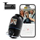 70mai Dash Cam 4K Omni, Front Rear 4K+1080P HDR Dash Cams for Cars with STARVIS 2 IMX678, Night Vision, Parking Mode, Voice Control, 4G LTE, Motion Detection, 5GHz WiFi 6, APP Control, 128GB SD Card - 1
