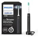 Philips Sonicare serie 3100, cepillo dental eléctrico, sónico, sensor de presión y temporizador, negro, HX3671/14, Negro - 1