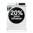 Samsung Lavatrice Bespoke AI WW90DB7U34GW/U3, Libera Installazione, 9 Kg, 1400 RPM, Wifi, AI Control, Ecolavaggio Rapido 39', Vapore, Carica Frontale, 60l x 85h x 60p cm - 1