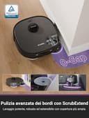 EUREKA J15 Pro Ultra Robot Aspirapolvere Lavapavimenti, Aspirapolvere Robot Potente Aspirazione 16200Pa, Lavaggio Mocio ad Acqua Calda a 75℃, Mappatura con AI, Stazione Autopulizia/autopulente - 4