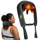 CooCoCo Cordless Neck Masasger for Neck Pain, 6D Shiatsu Back Massager with Advanced Heat, Larger Size Shoulder Massager, Valentines Gifts for Him Her Men Women - 1