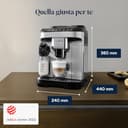De’Longhi Magnifica Evo – Perfetto Macchina da Caffè Automatica, LatteCrema Montalatte Automatico, 7 Bevande in un Solo Tocco, Comandi Soft Touch, Argento e Nero (ECAM292.81.SB) - 7