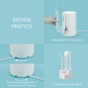 Panasonic EW1614AW503 PACK Irrigatore Orale per la Famiglia, Idropulsore per Denti, Getto Ultrasonico, Modalità Bambino, 10 Impostazioni di Pressione, IPX7, Ortodontico, 5 ugelli, Bianco - 10