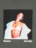 Sony Dua Lipa T-Shirt con Foto, Grigio Ghiaccio., M - 2