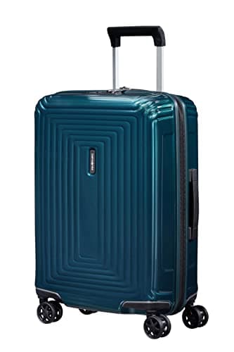 Samsonite Neopulse - Spinner S, Hand Luggage, 56 cm, 55L, Red (Metallic Blue)