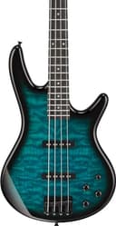 Ibanez Gio GSR280QA-TMS Transparent Marine Sunburst - 4-String Electric Bass - 5
