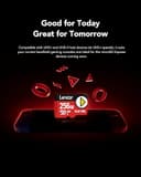 Lexar PLAY PRO Scheda MicroSDXC Express 256GB, fino a 900MB/s lettura, 600MB/s scrittura, ottimizzata per gaming, A2, 4K, ad alta velocità per console portatili, Switch, dispositivi di gioco portatili - 7