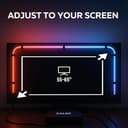 Calex Smart HDMI Sync Box, inclusa striscia LED TV da 2,45 m, per TV da 55-65", retroilluminazione sincronizzata per gaming e film - 3