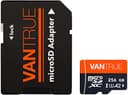 Vantrue - Tarjeta de Memoria microSDXC UHS-I U3 4K (256 GB, Compatible con Dashcam, Smartphone, Tableta, Cámara de Acción y Cámara de Vigilancia (256 GB) - 3