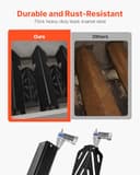 VEVOR 5 Barre Aromatizzanti + 3 Piastre Riscaldanti, Pannello Diffusore di Fiamma per Griglie Weber Genesis ll 310 315 335 340, E/S 325s, ES/SX 325s, E/S 335, EX/SX/EPX-335, Barre Flavorizer BBQ - 4