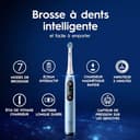 Oral-B iO Series 9 Special Edition, elektrische Zahnbürste, Bluetooth verbunden, 7 Bürsten-Modi, 1 Reiseetui, 1 Tasche, Blau - 2