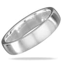 Vinani Ring aus 925 Sterling Silber - Schmaler Damenring klassisch schlicht mattiert als Partnerring für Frauen, nickelfrei & antiallergisch, Designed in Deutschland, RCL58 - 1