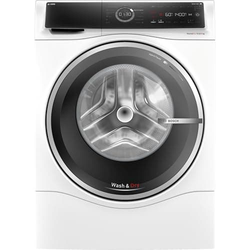 Bosch Lavadora-Secadora, 10,5/6 kg, Serie 8, Dosificación Automática, Silenciosa, Home Connect, AutoDry, Blanco, WNC254A0ES