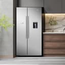 Hisense RS741N4WCE Freestanding American Side by side Door American Fridge Freezer 578 litre, with Non-Plumbed Water Dispenser, Silver, 90.8 × 179.3 × 74.3 cm (W×H×D) - 13
