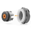 Brushot Gesichtsreinigungsbürstenkopf für Herren, kompatibel mit Clarisonic Mia 1, Mia 2, Mia Fit, Alpha Fit, Smart Profile Uplift und Alpha Fit, 4 Stück - 4