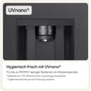 LG GSJC40EPPE Side-by-Side Kühlschrank mit Gefrierfach – Door-in-Door Funktion, Festwasseranschluss, Total NoFrost, Modern Flat Door, Matt Schwarz Metallic - 4