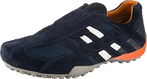 Geox Man Uomo Snake Sneakers, NAVY, UK 8