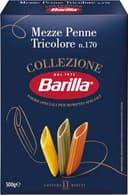 Barilla Mezze Penne Tricolore – Authentic Italian Pasta Made with Durum Wheat – Classic Short Shape Pasta - For Pasta Salad, Fun for Children - Single Pack of 3 x 500g - 4