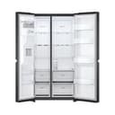 LG GSLV71MCTD Frigorifero Americano Side-by-Side, Classe D, Frigorifero No Frost, 635L, Wi-Fi, Tecnologia Door & Linear Cooling, Dispenser acqua e ghiaccio senza allaccio, Smart Diagnosis, Nero - 3