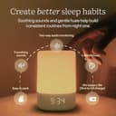 Nanit Sound and Light Smart Baby Night Light and Sound Machine | Audio Monitor | Cry Detection Alert Feature | OK to Wake Alarm Clock for Kids | Temp & Humidity Tracking | Rechargeable Battery | WiFi - 2