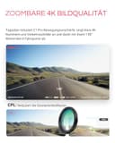 VANTRUE E1 Pro 4K HDR STARVIS 2 Dashcam Auto vorne, 5Ghz WLAN Mini Dash Cam mit CPL, GPS Sprachbefehle, 15Sek. Puffer Parküberwachung, Prima Nachtsicht, 1.54 Zoll 160°Versteckte Autokamera, max. 1TB - 4