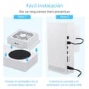 Mcbazel Ventilador para Xbox Series S, pantalla LED RGB, bajo ruido, 2 puertos USB adicionales, 3 niveles de velocidad ajustable, ventilador externo solo para consola Xbox Series S - 4