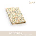 Rossi - Handgemachtes Notizbuch DIN A5 „Florentiner Traditional“ aus Italien mit 160 Seiten (fadengebunden) Buntes Schreibbuch ohne Linien - Blumen Buch geeignet als Tagebuch, Skizzenbuch & Reisebuch - 5