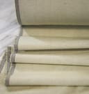 Tessuto in lino di cotone naturale per tende, tende, borse artigianali fatte a mano per cucire fai da te tappezzeria, morbido tovaglia, cuscino per divano - 3