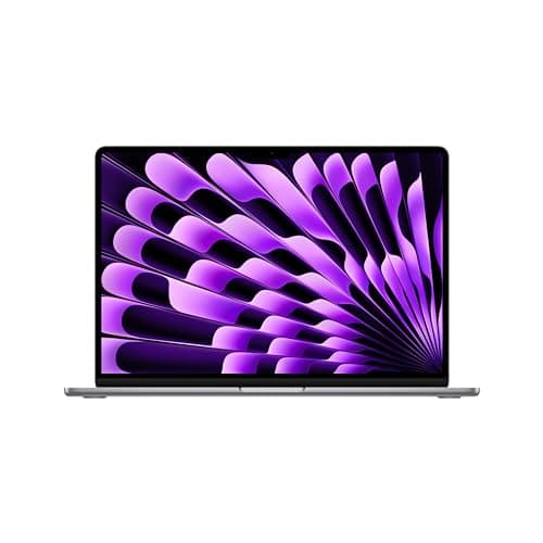 Apple 2024 MacBook Air portatile da 15 pollici con chip M3: display Liquid Retina da 15,3 pollici, 8 GB di memoria unificata, 256 GB di memoria SSD, tastiera retroilluminata, Touch ID; Grigio siderale
