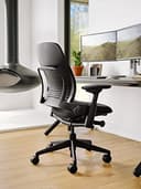 Steelcase Leap, silla de oficina ergonómica con sujeción lumbar regulable en altura y brazos regulables Trufa; Fabricado en Europa - 2