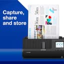 Epson ES-C380W Workforce - Escáner a Color Ultra Compacto con Wi-Fi de 30 ppm, alimentación automática, sin PC - 2