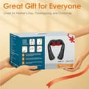 Brelley Masajeador Cervical y Espalda, Masaje con Calor Relajante, Ideal para Aliviar el Dolor Muscular, Regalo para Mujeres y Hombres, Mamá y Papá - 7