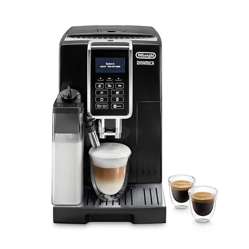 De'Longhi 700039278 350.55.B De'Longhi Dinamica ECAM 3. Latte Creme Milk System 50x40x30 Black, Plastic, 1450 W, 1.8 liters